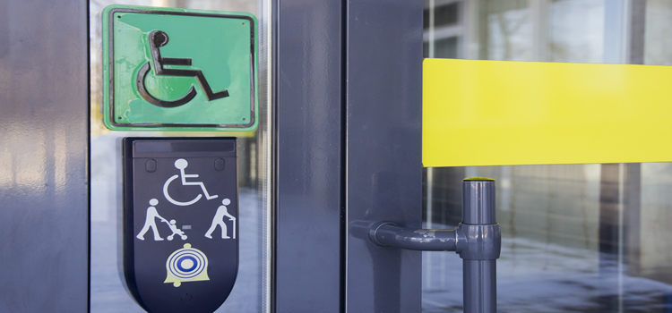 automatic handicap door opener in Firebaugh